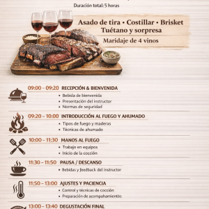 Masterclass Parrilla & Ahumados 7 de febrero – Hotel La Calma de Rita